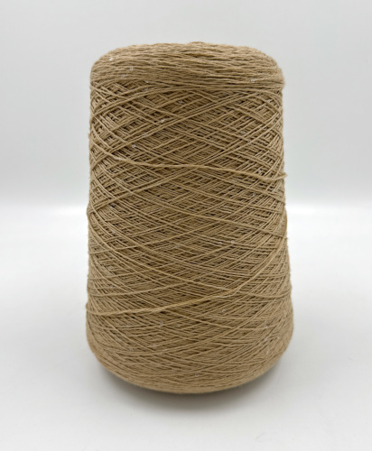 Пряжа Merino Paillettes, Italia, меринос, цвет кэмел